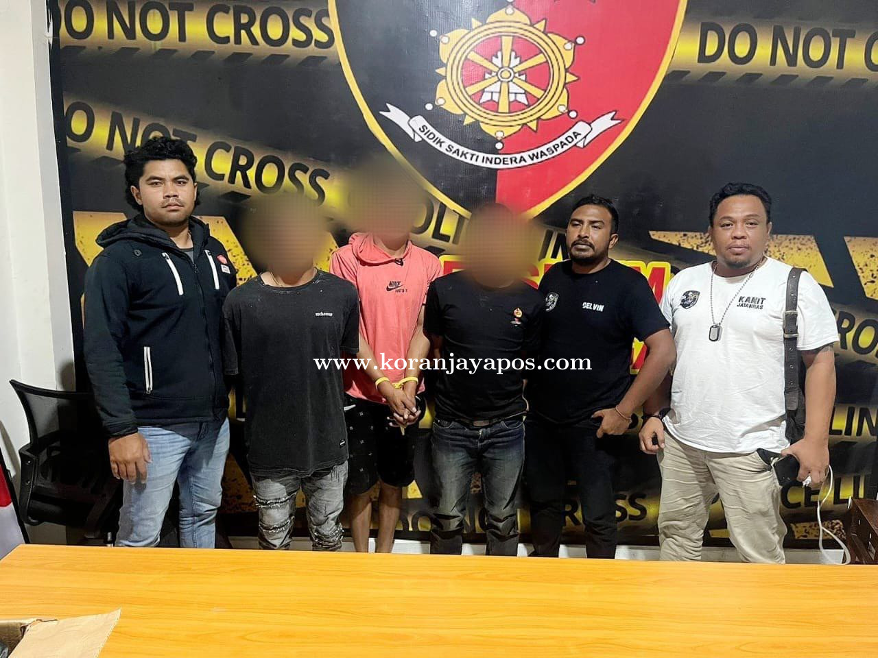 3 Pelaku Pencurian Curanmor Ditangkap Satreskrim Polres Manggarai.