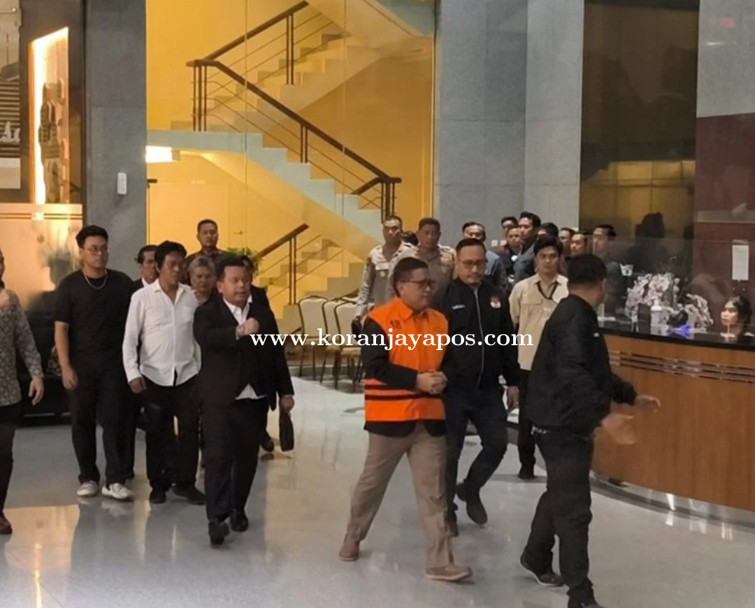 Hebat KPK Punya Taring Tumbangkan Orang Kepercayaan Mak Banteng, Sekjen PDIP. Hasto Krisyanto Ditahan.
