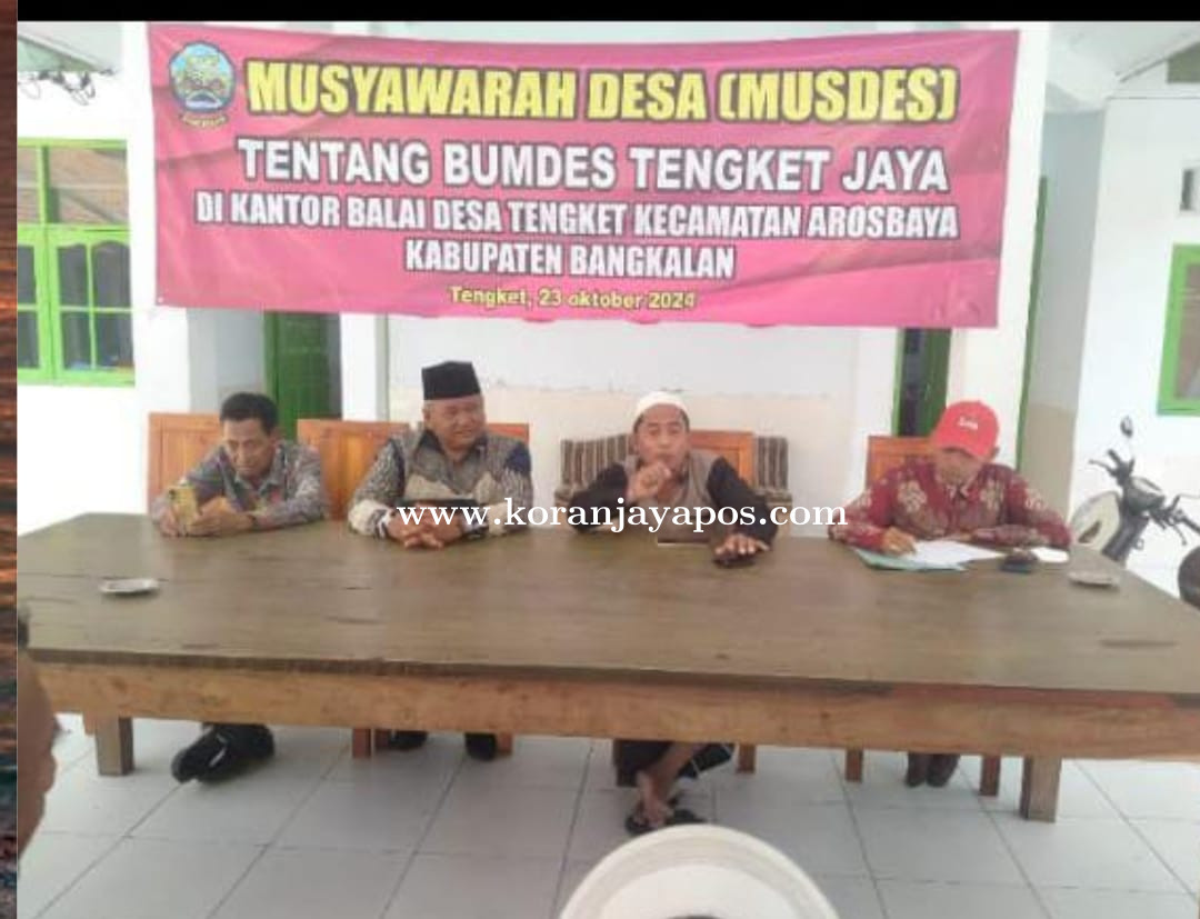 Atas Dugaan Korupsi BUMDes Desa Tengket APH  Kabupaten Bangkalan Tebang Pilih  Ada Apa. ?...