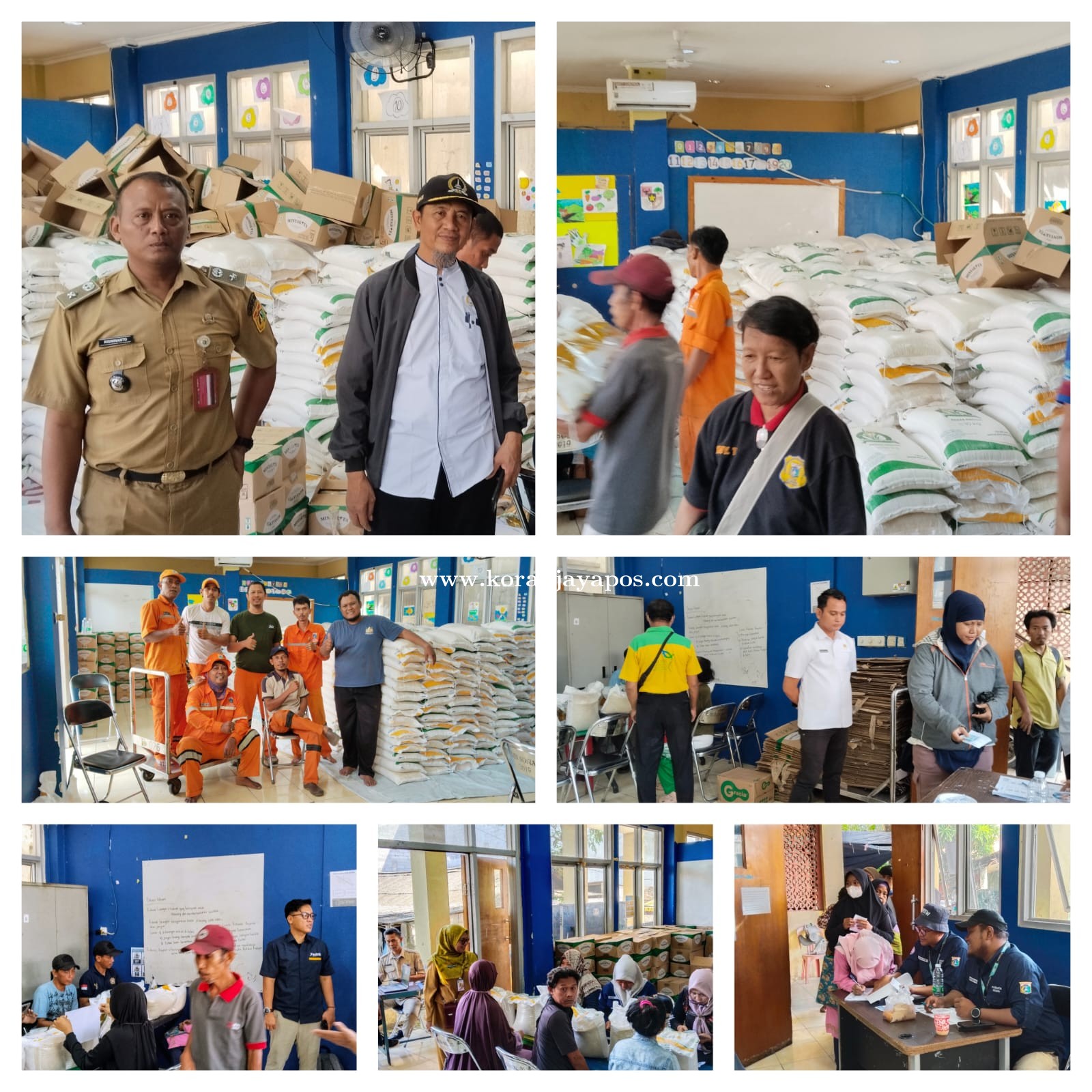 Penyaluran Bantuan Pangan Beras dan Minyak Goreng November 2025 Mulai Berlangsung di Wilayah Kelurahan Semper Barat